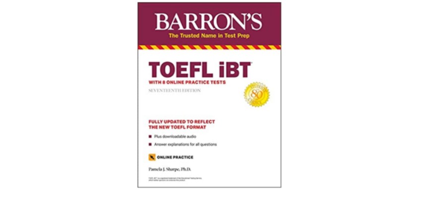 TOEFL Barron là cuốn sách nổi tiếng trong đối với những ai học TOEFL